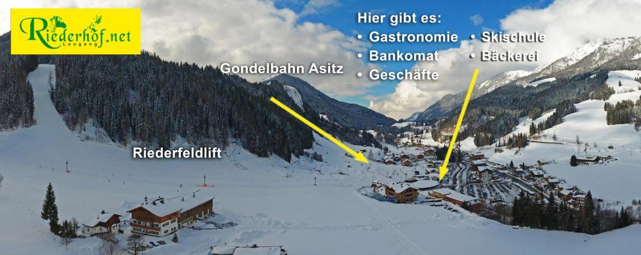 Hotel Riederhof Leogang Exteriér fotografie
